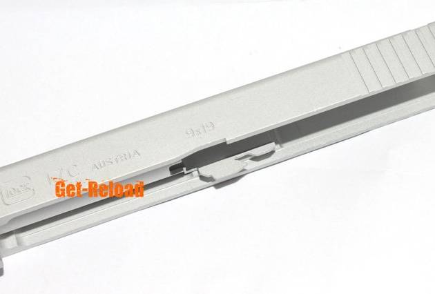 5KU CNC Slide and Barrel Set for Marui G17 GBB (Silver)