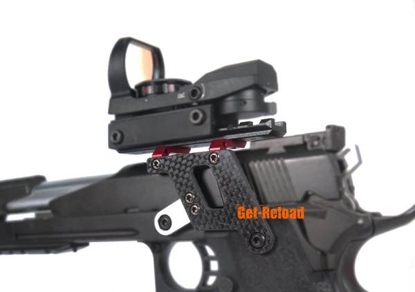 5KU Shooters Carbon Mount Base for Marui Hi-Capa Red - Image 6