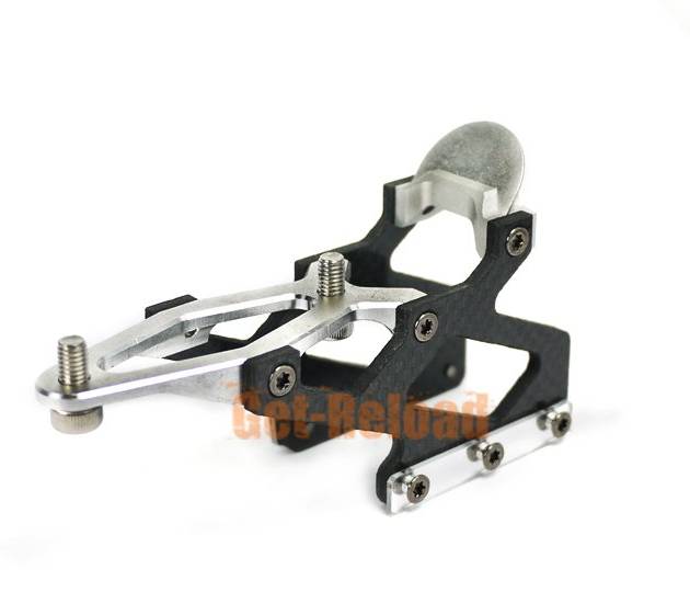 5KU C-MORE Carbon Scope Mount for Marui Hi-Capa (Silver)