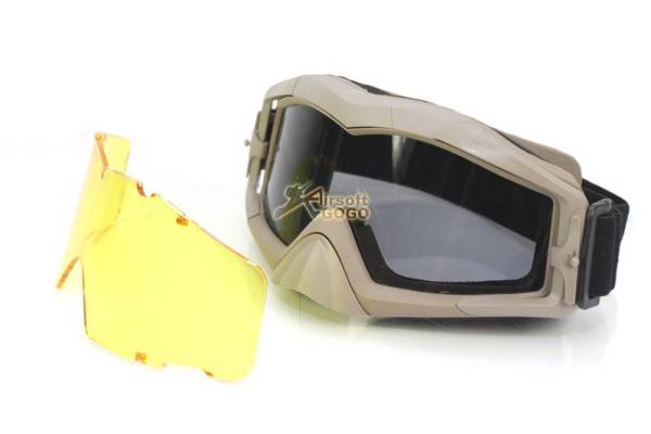 ARMY FORCE Wind Dust Tactical Goggle (Tan)