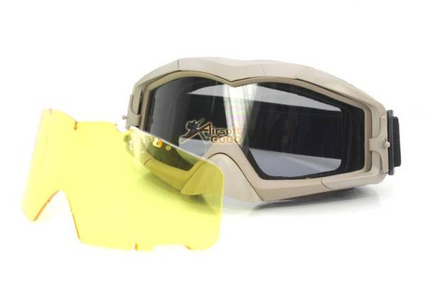 ARMY FORCE Wind Dust Tactical Goggle (Tan) - Image 2