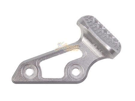 AIP Aluminum Skidproof Thumb Rest - Silver (L)