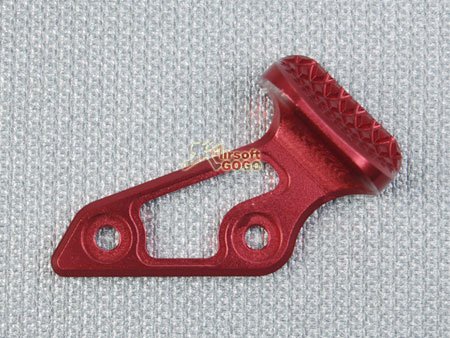 AIP Aluminum Skidproof Thumb Rest - Red (L)