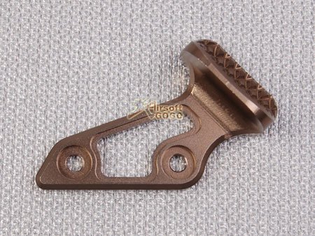 AIP Aluminum Skidproof Thumb Rest - Titanium Color (L)