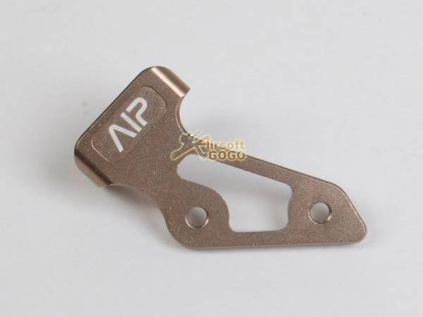 AIP Aluminum Skidproof Thumb Rest - Titanium Color (L) - Image 3