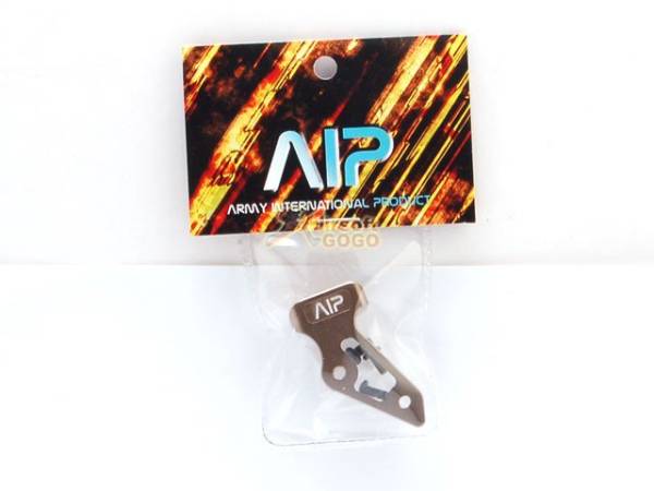 AIP Aluminum Skidproof Thumb Rest - Titanium Color (L) - Image 6