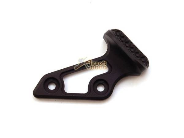 AIP Aluminum Skidproof Thumb Rest - Matte Black (L)