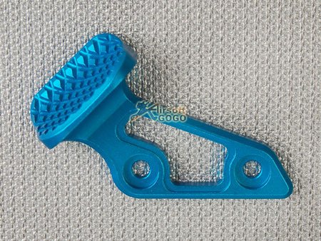 AIP Aluminum Skidproof Thumb Rest - Blue (R)
