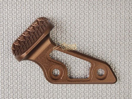 AIP Aluminum Skidproof Thumb Rest - Titanium Color (R)