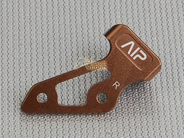 AIP Aluminum Skidproof Thumb Rest - Titanium Color (R) - Image 2