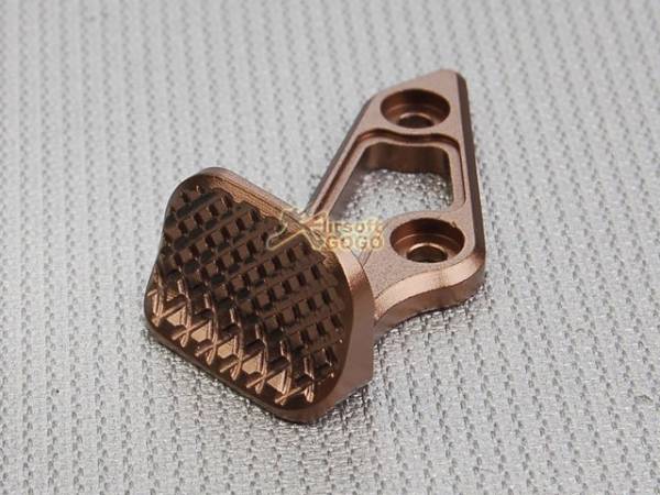 AIP Aluminum Skidproof Thumb Rest - Titanium Color (R) - Image 3