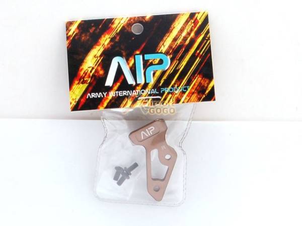 AIP Aluminum Skidproof Thumb Rest - Titanium Color (R) - Image 4
