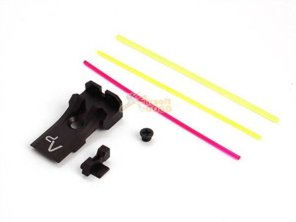 AIP Alumimun Front and Rear Sight ( Fiber) For TM 5.1