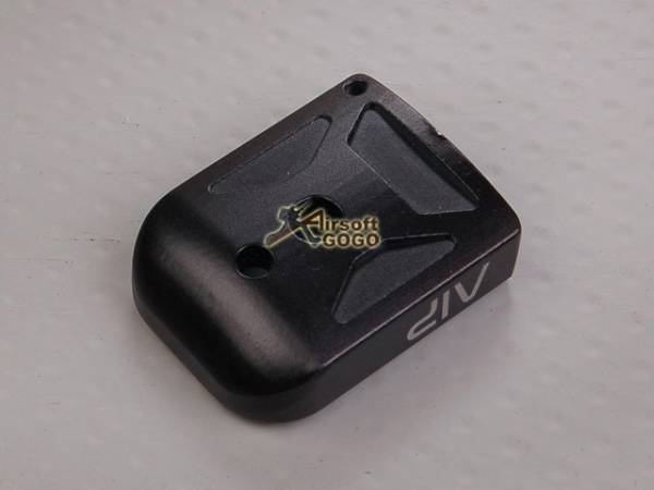 AIP Aluminum Magazine Base For Marui 5.1 (Black) - Image 2
