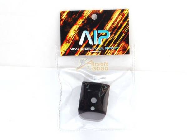 AIP Aluminum Magazine Base For Marui Hi-capa 5.1 - Black Type 1 - Image 3