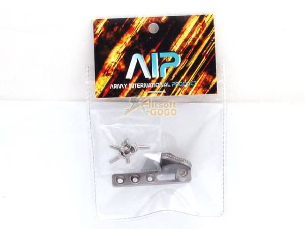 AIP Adjustable Thumb Rest (Matt Titanium) - Image 2