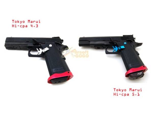 AIP Hi-Capa 4.3/5.1 Magwell & Related - Red - Image 4