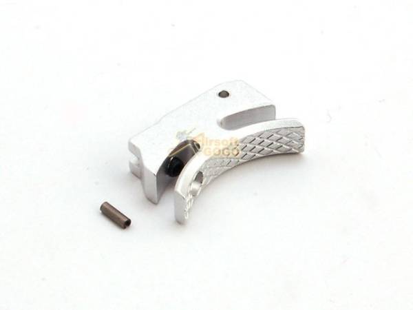 AIP Aluminum Trigger For Hi-capa 5.1/4.3 Type A -Silver (Short)