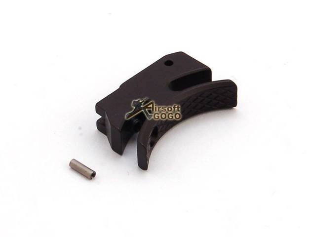 AIP Aluminum Trigger For Hi-capa 5.1/4.3 Type A -Black (Short)