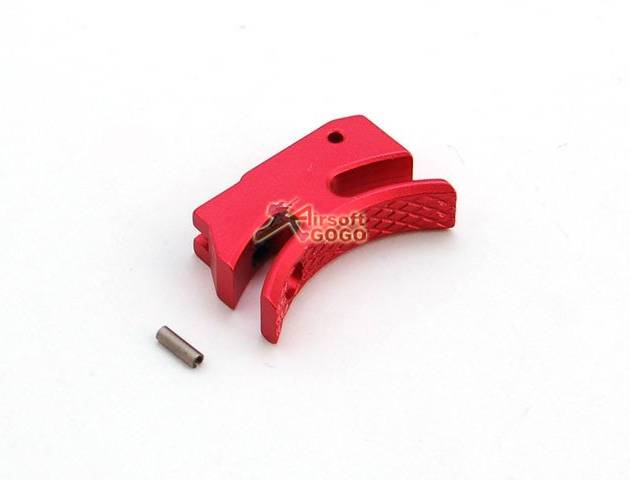 AIP Aluminum Trigger For Hi-capa 5.1/4.3 Type A -Red (Short)