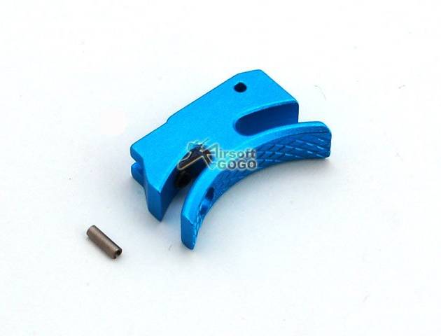 AIP Aluminum Trigger For Hi-capa 5.1/4.3 Type A -Blue (Short)