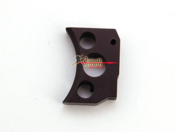 AIP Aluminum Trigger For Hi-capa 5.1/4.3 Type B - Black - Image 2