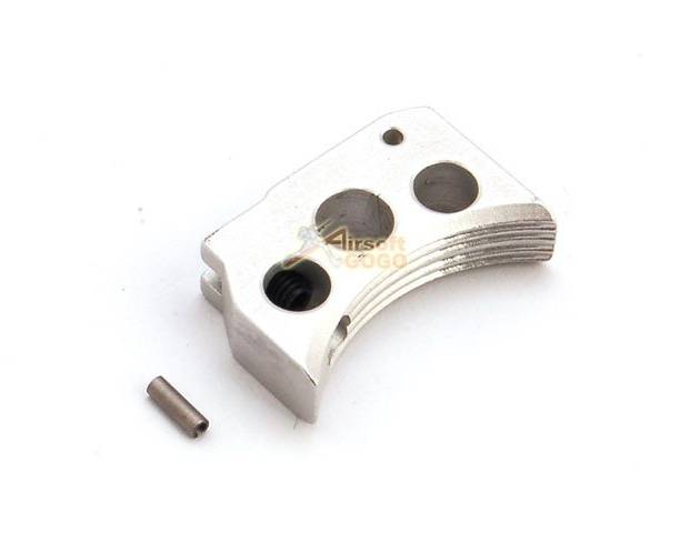 AIP Aluminum Trigger For Hi-capa 5.1/4.3 Type B - Silver (Short)