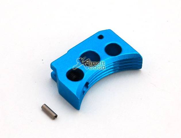 AIP Aluminum Trigger For Hi-capa 5.1/4.3 Type B - Blue (Short)