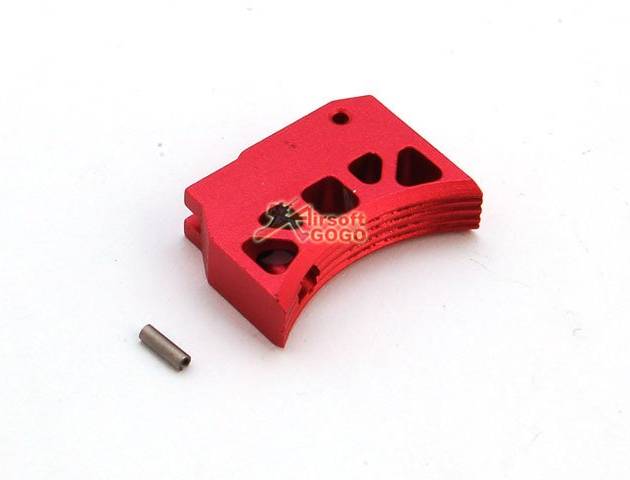 AIP Aluminum Trigger For Hi-capa 5.1/4.3 Type C - Red