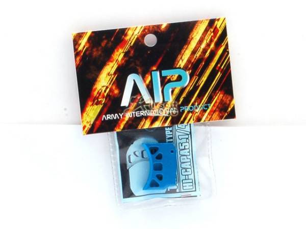 AIP Aluminum Trigger For Hi-capa 5.1/4.3 Type C - Blue - Image 3