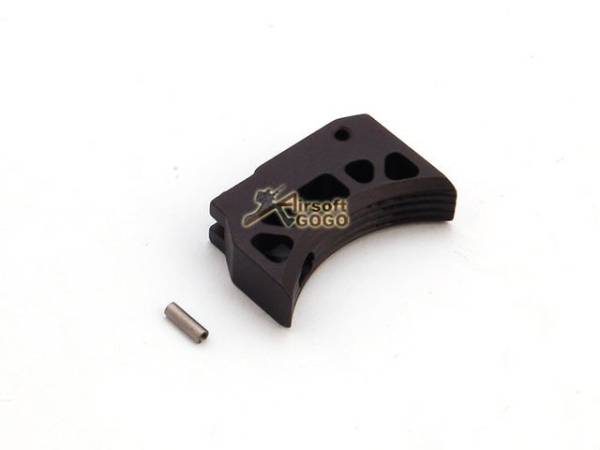 AIP Aluminum Trigger For Hi-capa 5.1/4.3 Type C - Black (Short)