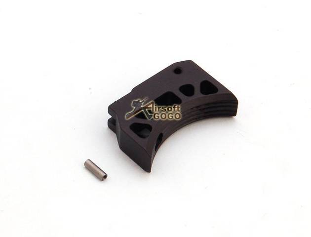 AIP Aluminum Trigger For Hi-capa 5.1/4.3 Type C - Black (Short)