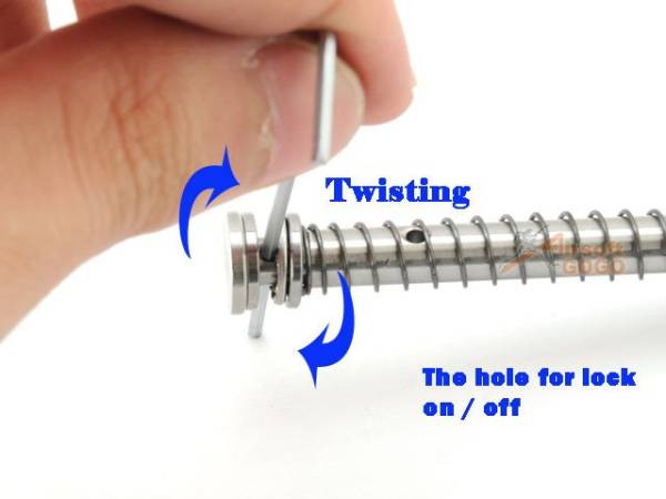 AIP Stainless Spring Plug For G17/18 - Image 5