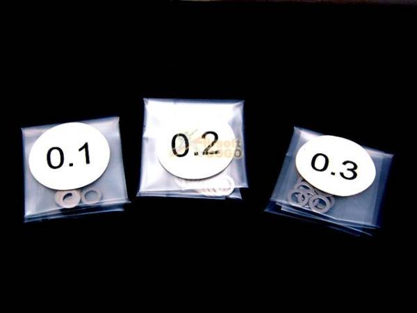 AIP M4 Shim Set (0.1/0.2/0.3)