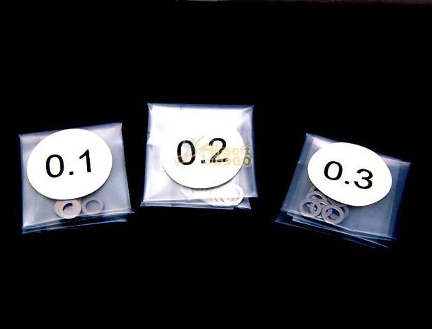 AIP M4 Shim Set (0.1/0.2/0.3)