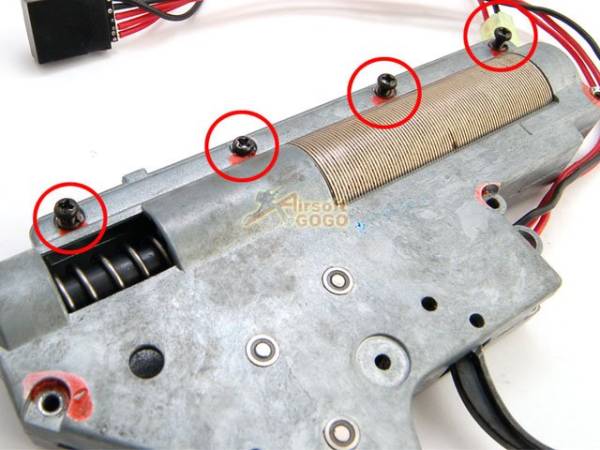 AIP M4 Gear Box Ver2. Button Head Screws 3x8 - Image 2