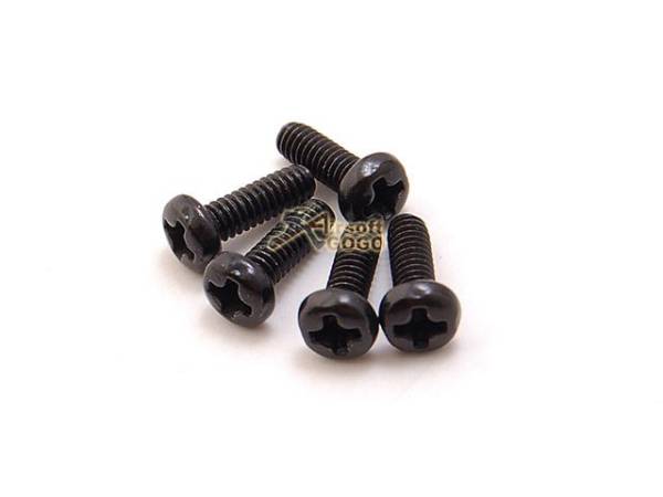 AIP M4 Gear Box Ver2. Magazine catch Button Head Screws 2x6