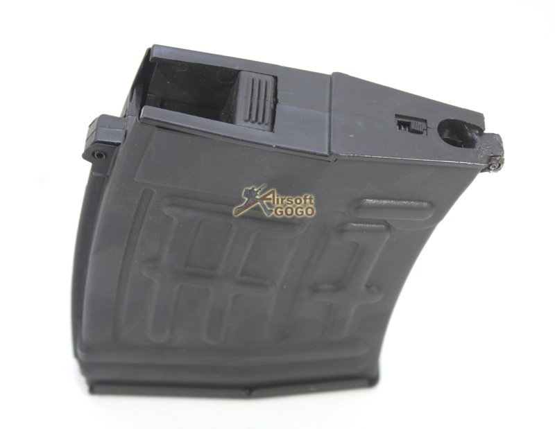 A&K 180rd Hi-cap Magazine for Colt Action SVD Sniper Rifle - Image 2