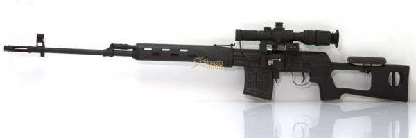 A&K SVD Dragunov Sniper Rifle with scope - Image 18