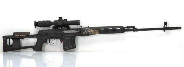 A&K SVD Dragunov Sniper Rifle with scope - Image 16