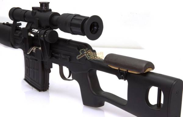 A&K SVD Dragunov Sniper Rifle with scope - Image 10