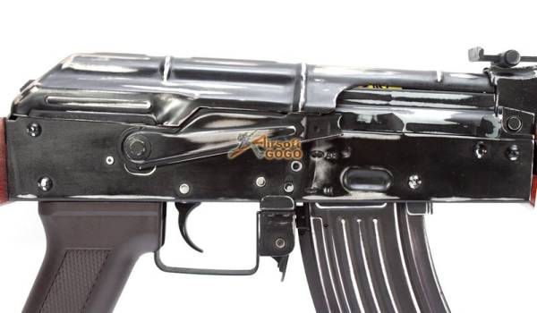 APS AKS47 Real Wood Shabby w/ Side-Rail EBB Rifle (ASK201A) - Image 5