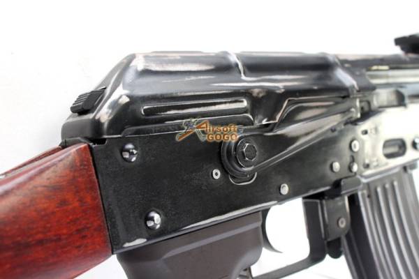 APS AKS47 Real Wood Shabby w/ Side-Rail EBB Rifle (ASK201A) - Image 13