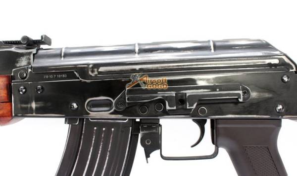 APS AKS47 Real Wood Shabby w/ Side-Rail EBB Rifle (ASK201A) - Image 14