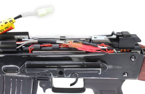 APS AKS47 Real Wood Shabby w/ Side-Rail EBB Rifle (ASK201A) - Image 28