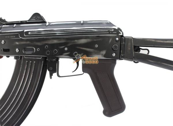 APS AKS47 Real Wood Shabby w/ Side-Rail EBB Rifle (ASK201A) - Image 34