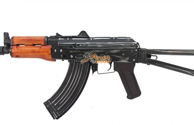 APS AKS74U Real Wood Shabby EBB Rifle (ASK 205A)