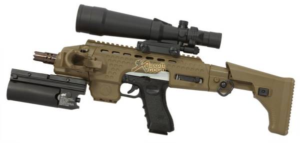 APS Caribe Action Combat Glock Carbine Kit ( Glock 17 & 18) - Image 8