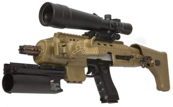 APS Caribe Action Combat Glock Carbine Kit ( Glock 17 & 18) - Image 9