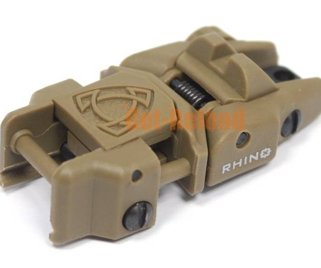 APS Rhino Auxiliary Sight Unit GG039D ( Rear ) Dark Earth